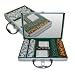 200 14g Tri Color Ace/King Suited Chips in Clear Top Case