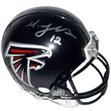Michael Jenkins Autographed Atlanta Falcons Mini Helmet