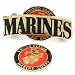 U.S. Marines Hat Clip Golf Ball Marker