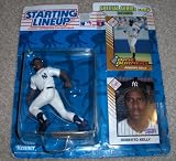 1993 - Kenner - Starting Lineup - MLB - Special Series - Roberto Kelly #39 - New York Yankees - w/ Trading card & Base Burners Card - Limited Edition - Collectible