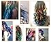 Bundle Monster Non-Toxic Temporary Hair Pastel Chalk Beauty Kit - Mix Color Variety Beauty Design
