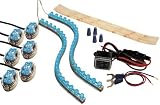 Street FX Proflex Kit - Red LEDs - Chrome 1044653