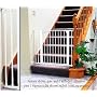 KidCo Center Gateway Child Safety Gate 5.5" Extension - White