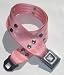 Recycled Fashion Cool Pink Seatbelt Belt With Real Working Seatbelt Buckle!