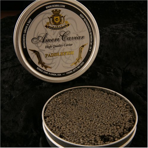 Paddlefish Caviar 17.5 oz - Domestic American Spoonbill by Sturgeon Caviar