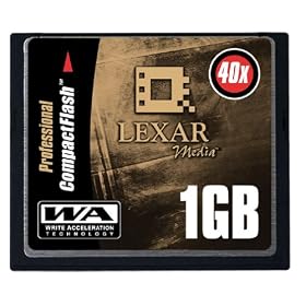 Lexar 1 GB Pro 40X USB CompactFlash