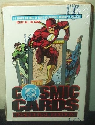  DC Cosmic Cards Inaugural Edition Trading Box -36 Count