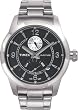 Timex 2D921 All Stainless Steel Self-Winding Watch with All Stainless Steel Band and Black Dial