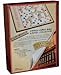 Parker Brothers Vintage BookShelf Game Collection - Scrabble Cross Word Game in Wooden Book Box