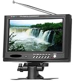 Electronics : JEJA 7.0" Widescreen LCD Mini TV/AV Monitor (Black)