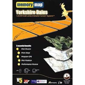 Memory-Map V5 Yorkshire Dales OS 1:25,000