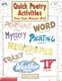 Quick Poetry Activities (Grades 2-5)