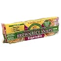 Brown Rice Snaps, Vegetable with Organic Brown Rice, 3.5-Ounce Packs (Pack of 12)