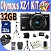 Olympus XZ-1 10 MP Digital Camera with f1.8 Lens and 3-Inch OLED Monitor (Black) + Extended Life Battery + 32GB SDHC Class 10 Memory Card + USB Card Reader + Memory Card Wallet + Deluxe Case w/Strap + Shock Proof Deluxe Case + Mini HDMI to HDMI Cable + Professional Full Size Tripod + Accessory Saver Bundle!