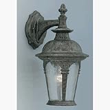 Designers Fountain 2900-RS Quintessence Lantern Rustic Silver 7-1/2 w x 14-1/4 h x 8-3/4 ext.