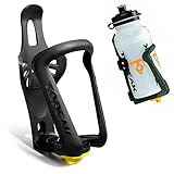 Universal Adjustable Plastic Bicycle Bike Water Bottle Cage Holder (Black)