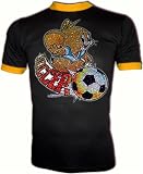 Vintage Tom and Jerry Cartoon MGM Original RARE GLITTER Licensed Iron-On T-Shirt