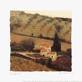 Campagna III, 2003 by Amy Melious poster print,9 in. x 9 in.