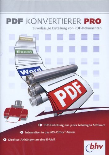 Cover image : PDF-Konvertierer Professional. CD-ROM fuer Windows 2000 / XP / 2003.