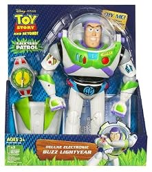 Toy Story Backyard Deluxe Electronic Buzz LightYear
