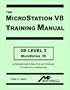 MicroStation V8 Training Manual 2D Level 2