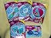 Disney the Little Mermaid Swim Ring & Arm Floats & Beach Ball & Surfer Rider & Goggles (Sold As a Set)