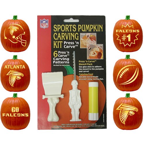 Topperscot Atlanta Falcons Pumpkin Carving Kit