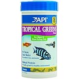 API Tropical Greens Flake, 2.1-Ounce
