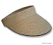 San Diego Hat Company UPF 50+ Large Brim Sun Protection Visor Hat - Ultra Braid