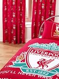 Liverpool FC Curtains Border Crest 54 drop