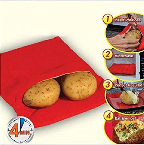 Microwave Potato Cooker Bag Baked Cooking Potato Washable
