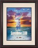 Framed 8.5 x 11 Super Bowl XXIII Program Print | Details: 1989, 49ers vs Bengals