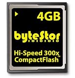 ByteStor Pro4 4GB Hi-Speed CompactFlash 300x / 45MB/sec
