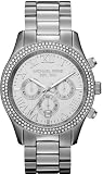 Michael Kors Layton Chronograph Silver Dial Ladies Watch MK5667
