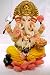 Brightly Colored Ganesha Hindu Wisdom God Statue Ganesh