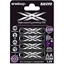 4er Pack Sanyo Eneloop XX Mignon AA Akkus 2500 mAh&hellip von Akku-Onlinehandel GmbH