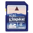 Kingston 4GB Secure Digital High Capacity Card (Class 4) - SD4/4GB