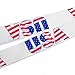 USA Flag US America White Lanyard Clip Keychain ID Cell Phone Holder - 23