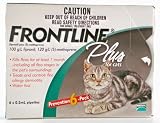 Frontline Plus Cats Kittens Over 8 Wks Fleas Ticks.