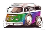 VW CAMPER RAINBOW BAY KOOLART IMAGE CERAMIC MUG 2133  from The Moneyman