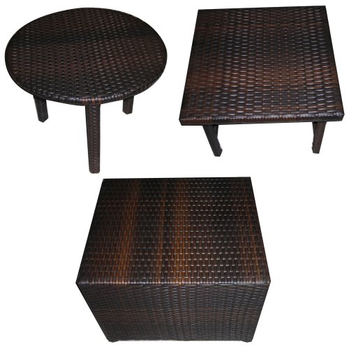 BEST Palmilla Wicker Table Set - Multibrown product image