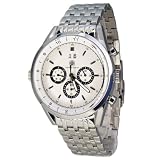 Constantin Durmont Herren-Armbanuhr Carson CD-CARS-AT-ST-STST-WH