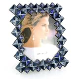 Dancing Pyramids Sapphire Hues 3x5 Frame