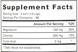 Liquid Ionic Minerals Magnesium (96 Servings at 100 mg Elemental - plus 2 mg fulvic acid)