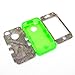 JUSTING@Apple iPhone 5C 3-piece Triple Layer Hybrid Real Tree Camo Hybrid Hard Case Cover (Green)