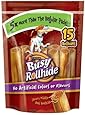 Busy Rollhide Dog Treats 15 Rolls, 20 Oz. pack