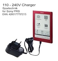 220V Netzteil Travelcharger f&uuml;r Sony eBook Reader PRS-505 PRS-500 PRS-600 Touch. Ladeger&auml;t f&uuml;r die Steckdose