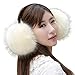 Bienvenu Women's Earmuffs for Winter, Adjustable Faux Fur Ear Muffs, Outdoor Headband Fuzzy Earwarmer
