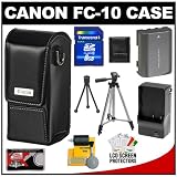 Cheap Canon FC-10 Digital Video Camcorder Case + NB-2LH Battery & Charger + 8GB Card + Tripod + Accessory Kit for VIXIA HF R100, R10, R11 Digital Video Camcorders
