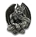 Pondering Protector Sitting Gargoyle Stone Finish Statue